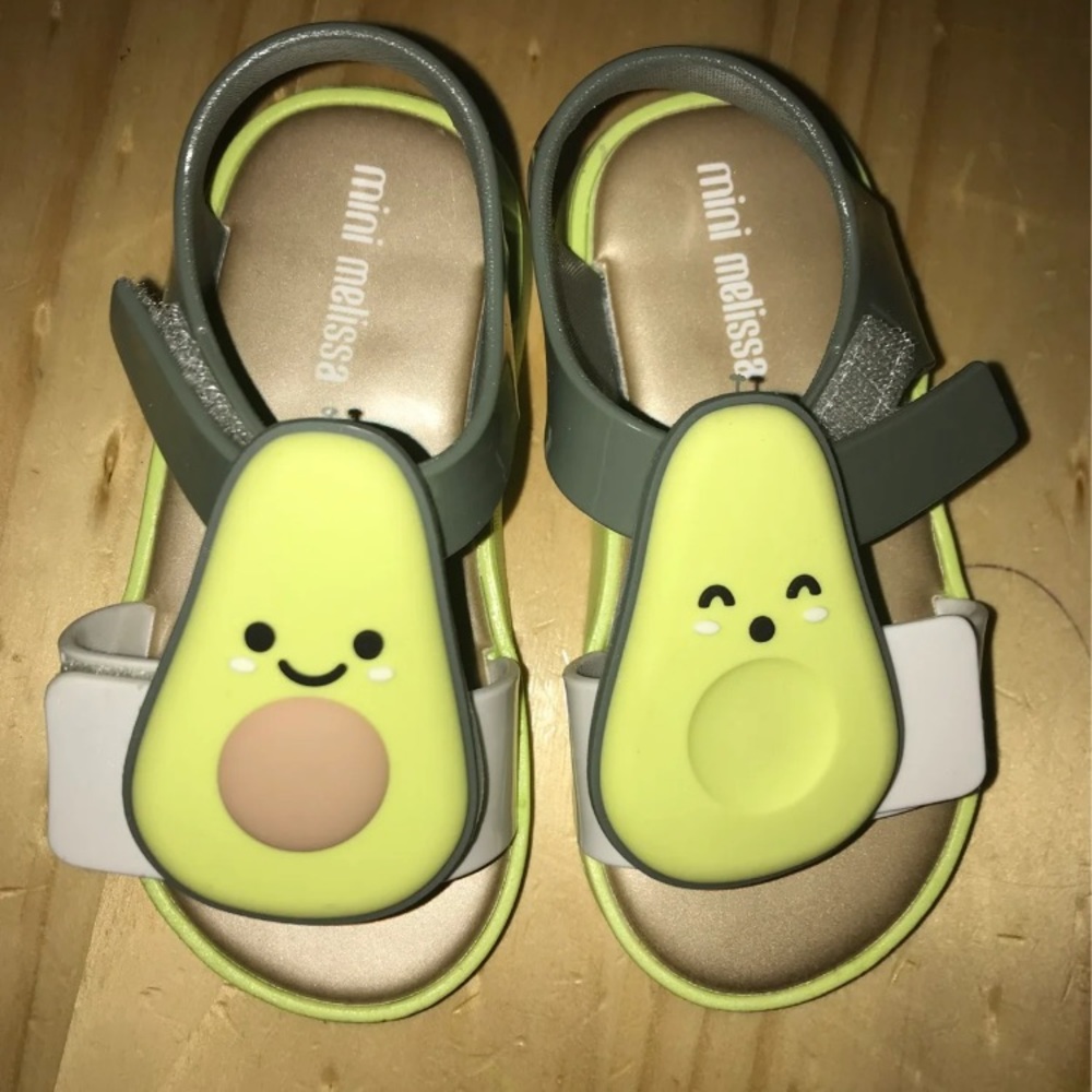 Mini Melissa Avocado sandals 8